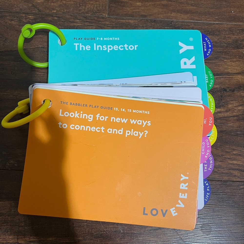 Lovevery Play Guides (7-8 months / 13-15 months)